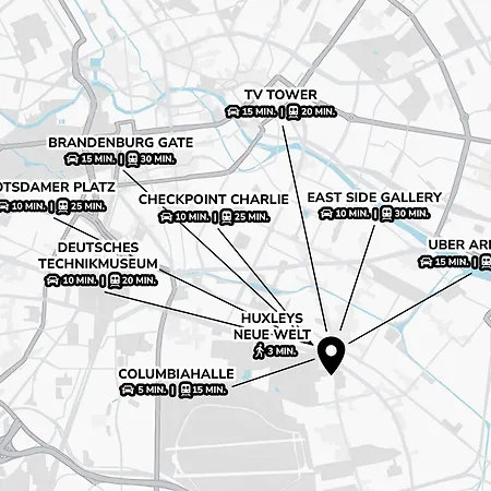 Luxury Apartment, Space For 7! Location Neukoelln & Kreuzberg *