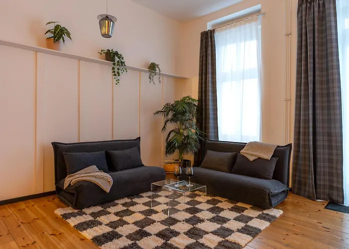 Luxury Apartment, Space For 7! Location Neukoelln & Kreuzberg Lägenhet